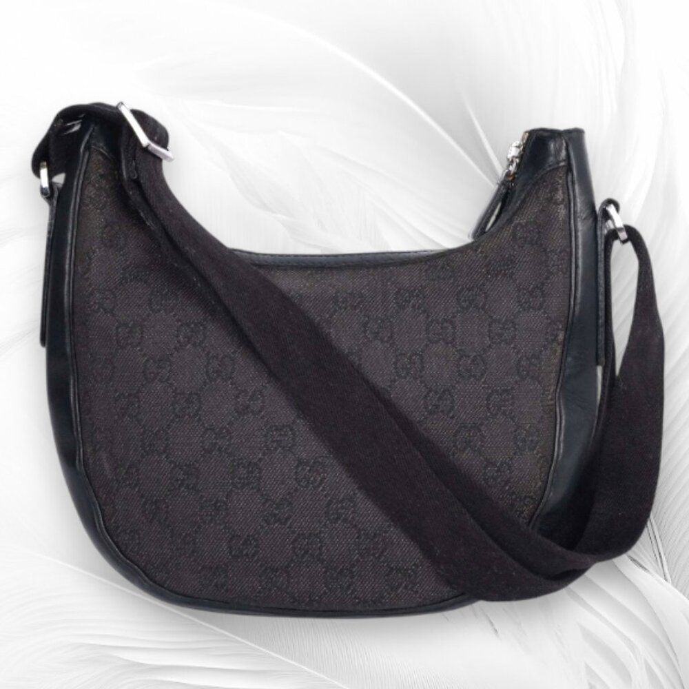 Gucci GG Monogram Canvas Medium Crossbody Bag - Picture 3 of 9